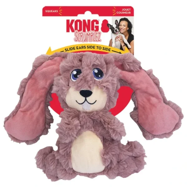 Discount KONG, Scrumplez Bunny - Plush Dog Toy - Pet Home | The Perfect Pet Supplies Shopping Experience Pet Toys