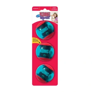 Store Kong Squeezz Action Ball Red 3pk - Pet Home | The Perfect Pet Supplies Shopping Experience Pet Toys