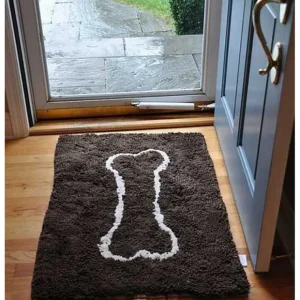 Store Large Chocolate Brown Absorbent Dog Mat (1-Count) - Pet Home | The Perfect Pet Supplies Shopping Experience Shop All