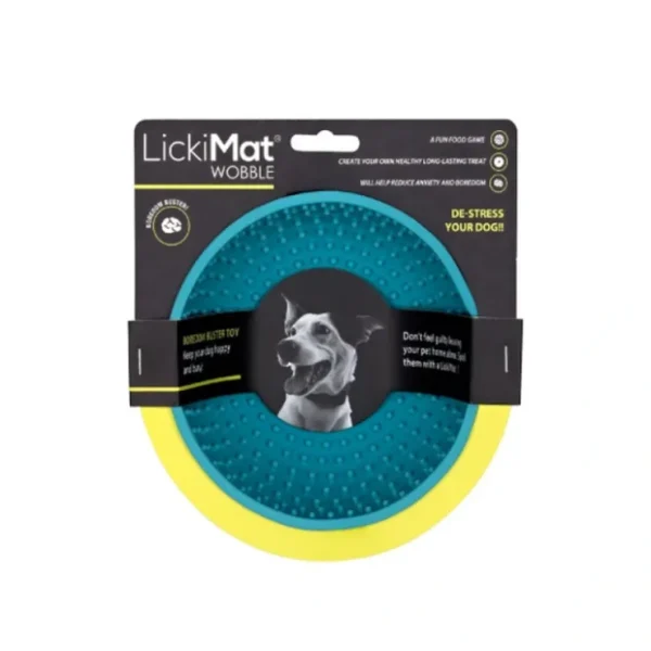 Discount LickiMat Wobble Slow Feeder Blue - Pet Home | The Perfect Pet Supplies Shopping Experience Cats