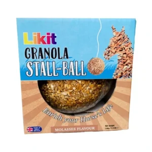 Best Likit Granola Stall-Ball Molasses (One Size) - Pet Home | The Perfect Pet Supplies Shopping Experience Shop All