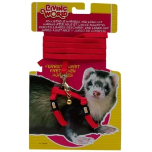 Best Living World Ferret Harness & Lead Set Red - Pet Home | The Perfect Pet Supplies Shopping Experience Shop All