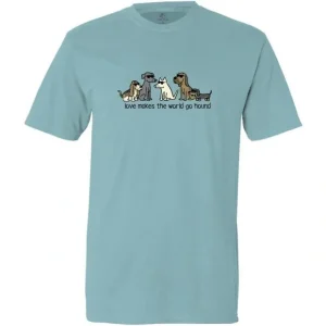 Store Love Makes The World Go Hound - Classic Tee - Pet Home | The Perfect Pet Supplies Shopping Experience Shop All