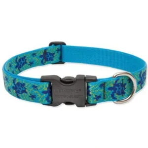 Shop Lupine 16-28 Large Dog Collar Turtle Reef 1 inch thick, Adjustable 16-28 inches - Pet Home | The Perfect Pet Supplies Shopping Experience Dogs