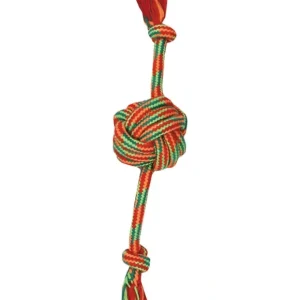 New MAMMOTH EXTRA FRESH MONKEY FIST BALL W/ROPE (13 IN, GREEN) - Pet Home | The Perfect Pet Supplies Shopping Experience Pet Toys