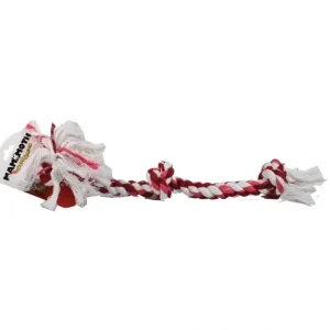 New MAMMOTH FLOSSY CHEWS COLOR 3 KNOT ROPE TUG (25 IN, MULTI) - Pet Home | The Perfect Pet Supplies Shopping Experience Pet Toys