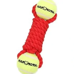 Best Mammoth, Twister Bone with 2 Tennis Balls - Medium - 9" - Pet Home | The Perfect Pet Supplies Shopping Experience Shop All