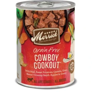 Discount Merrick - Grain-Free Cowboy Cookout in Gravy Wet Dog Food - Pet Home | The Perfect Pet Supplies Shopping Experience Dogs