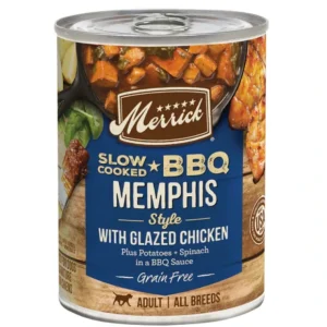 Best Merrick - Slow-Cooked BBQ Memphis Style with Glazed Chicken Wet Dog Food - Pet Home | The Perfect Pet Supplies Shopping Experience Dogs