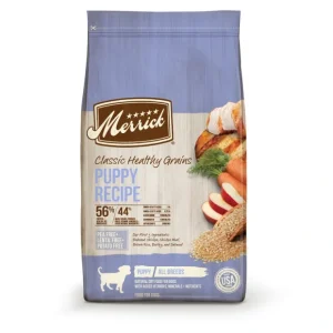 Shop Merrick Classic Puppy Recipe Dry Dog Food - Pet Home | The Perfect Pet Supplies Shopping Experience Dogs