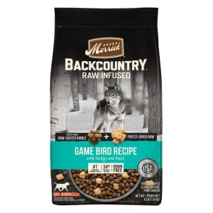 Store Merrick, Grain Free Backcountry Raw Infused Game Bird - Pet Home | The Perfect Pet Supplies Shopping Experience Dogs