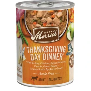 Discount Merrick Grain Free Thanksgiving Day Dinner in Gravy - Pet Home | The Perfect Pet Supplies Shopping Experience Dogs