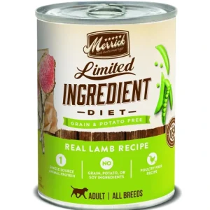 Discount Merrick Limited Ingredient Diet Real Lamb Recipe Canned Dog Food - Pet Home | The Perfect Pet Supplies Shopping Experience Dogs