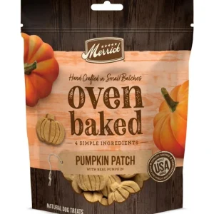 Store Merrick Oven Baked Pumpkin Patch Dog Treats - Pet Home | The Perfect Pet Supplies Shopping Experience Shop All