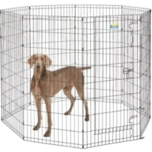 Discount Mid West, Contour - Exercise Pen - Black - Pet Home | The Perfect Pet Supplies Shopping Experience Dogs
