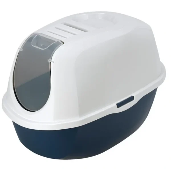 Best Moderna, Smart Cat Hooded Litter Pan - Blueberry - Pet Home | The Perfect Pet Supplies Shopping Experience Shop All