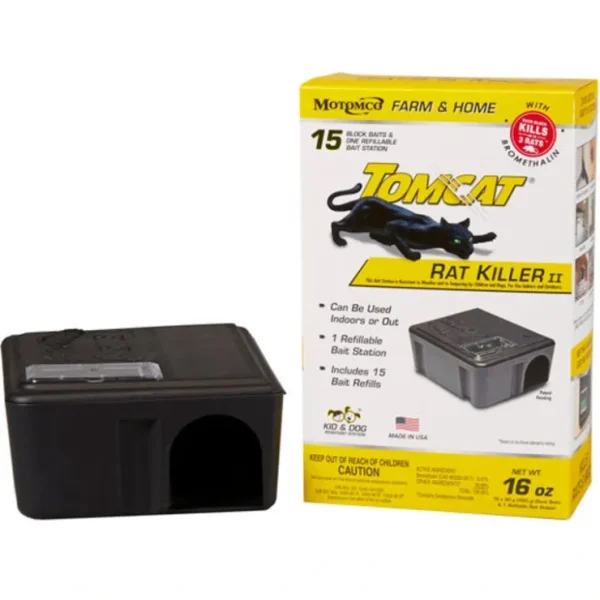 Shop Motomco Tomcat Rat Killer II Refillable - Pet Home | The Perfect Pet Supplies Shopping Experience Dogs