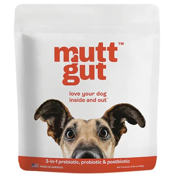 Store MuttGut, 3-in-1 Gut Health Supplement - Large Dog - 180 g - Pet Home | The Perfect Pet Supplies Shopping Experience Shop All