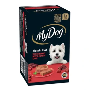 Best My Dog Classic Loaf Gourmet Beef & Liver 100g x 6 Trays Box - Pet Home | The Perfect Pet Supplies Shopping Experience Shop All