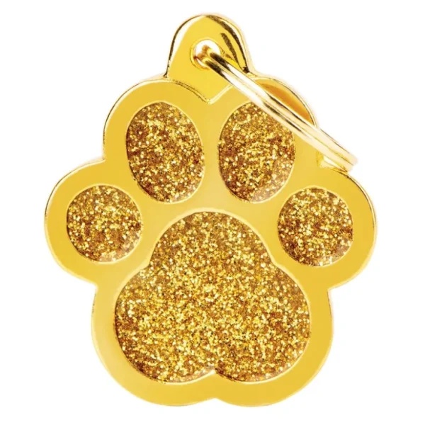 Store MyFamily, Paw Glitter - Gold - Big - Pet Home | The Perfect Pet Supplies Shopping Experience Shop All