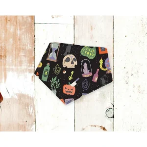 Store Mystical Halloween Dog Bandana (Snap-on, 3 sizes available): Large - Pet Home | The Perfect Pet Supplies Shopping Experience Shop All