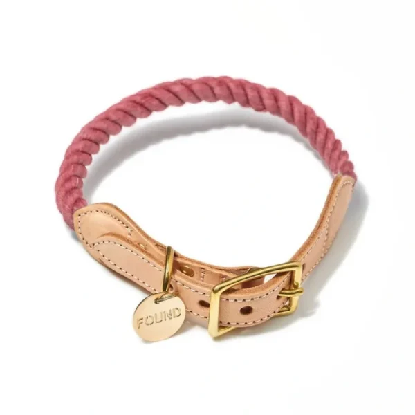 Best Nantucket Red Up-Cycled Rope Cat & Dog Collar - Pet Home | The Perfect Pet Supplies Shopping Experience Shop All