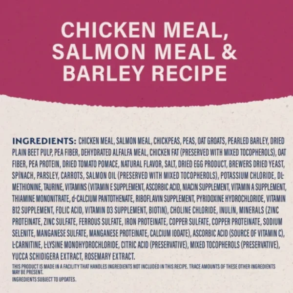 Shop Natural Balance Fat Dogs Chicken Meal, Salmon Meal &Barley Recipe Dry Dog - Pet Home | The Perfect Pet Supplies Shopping Experience Dogs