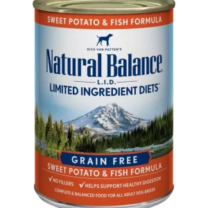 Store Natural Balance L.I.D. Limited Ingredient Diets Fish and Sweet Potato Canned Dog Food - Pet Home | The Perfect Pet Supplies Shopping Experience Shop All