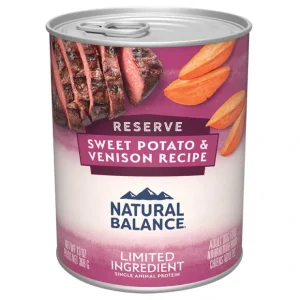 Shop Natural Balance, Limited Ingredient Canned Dog Formula, Venison & Sweet Potato - 369 g - Wet Dog Foo - Pet Home | The Perfect Pet Supplies Shopping Experience Dogs