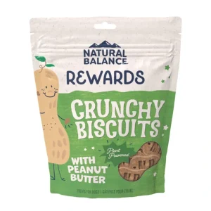 Store Natural Balance, Rewards Crunchy Biscuits - Peanut Butter - 397 g - Dog Biscuit - Pet Home | The Perfect Pet Supplies Shopping Experience Dogs