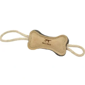 Cheap Natural Leather & Wool Bone Tug Toy - Pet Home | The Perfect Pet Supplies Shopping Experience Pet Toys
