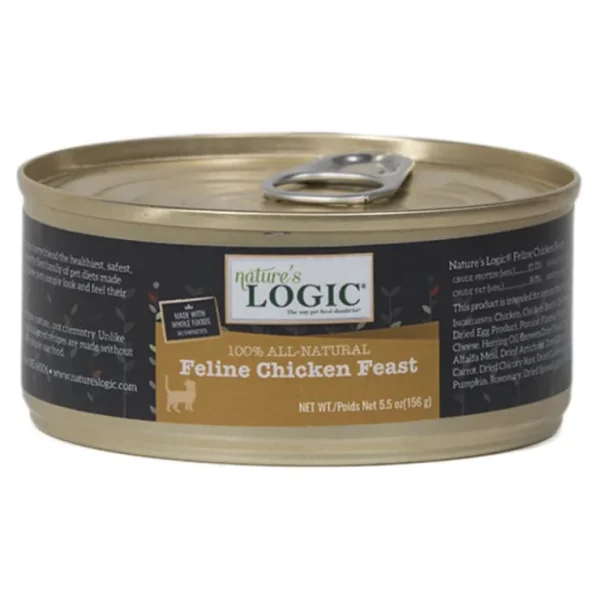 Store Nature's Logic Feline Grain Free Chicken Feast Canned Cat Food - Pet Home | The Perfect Pet Supplies Shopping Experience Shop All