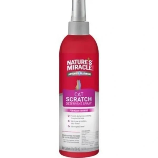 Best Sale Nature's Miracle Cat Scratch Deterrent 236Ml - Pet Home | The Perfect Pet Supplies Shopping Experience Cats
