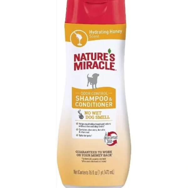 Best Sale Nature's Miracle hydrating Shampoo & Conditioner 473Ml - Pet Home | The Perfect Pet Supplies Shopping Experience Dogs