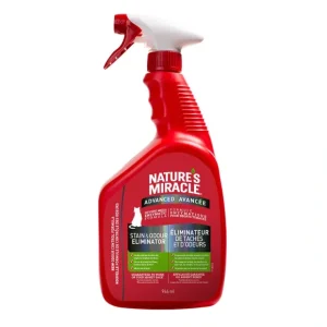 Clearance Nature's Miracle, Just for Cats - Stain & Odor Remover Spray - 32 oz - Pet Home | The Perfect Pet Supplies Shopping Experience Cats