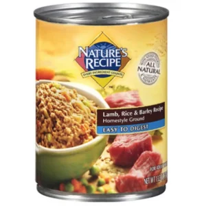 Shop Nature's Recipe Easy to Digest Lamb Rice and Barley Homestyle Ground Canned Dog Food - Pet Home | The Perfect Pet Supplies Shopping Experience Dogs