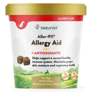 Best Sale NaturVet - Aller-911 Allergy Aid Soft Chews for Dogs - Pet Home | The Perfect Pet Supplies Shopping Experience Dogs