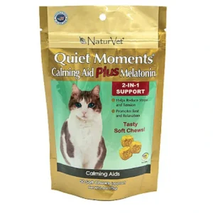 Best NaturVet, 2 in 1 Cat Quiet Moments with Melatonin, Soft Chew - 50 ct - Pet Home | The Perfect Pet Supplies Shopping Experience Shop All