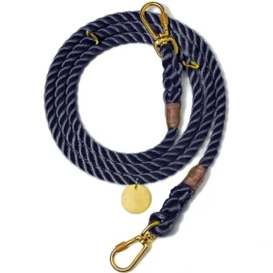 Shop Navy Rope Dog Leash, Adjustable - Pet Home | The Perfect Pet Supplies Shopping Experience Dogs