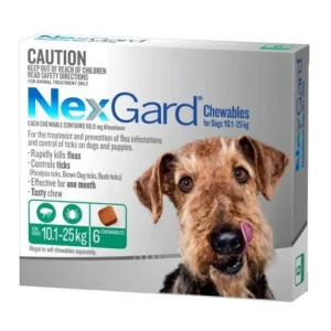 Store NexGard Chewables for Dogs 10.1-25kg 6 Pack - Pet Home | The Perfect Pet Supplies Shopping Experience Dogs