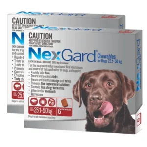 Cheap Nexgard Extra Large Dog 25-50kg pack of 12 (2 x 6 packs) - Pet Home | The Perfect Pet Supplies Shopping Experience Dogs