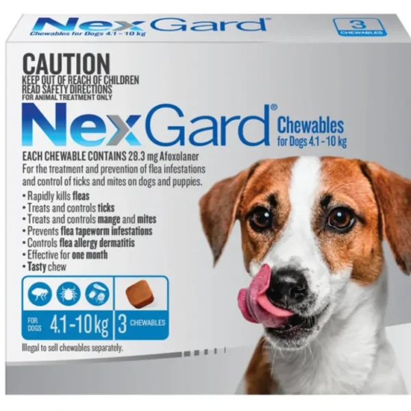 Best Sale Nexgard Medium Dog 4-10kg pack of 3 - Pet Home | The Perfect Pet Supplies Shopping Experience Dogs