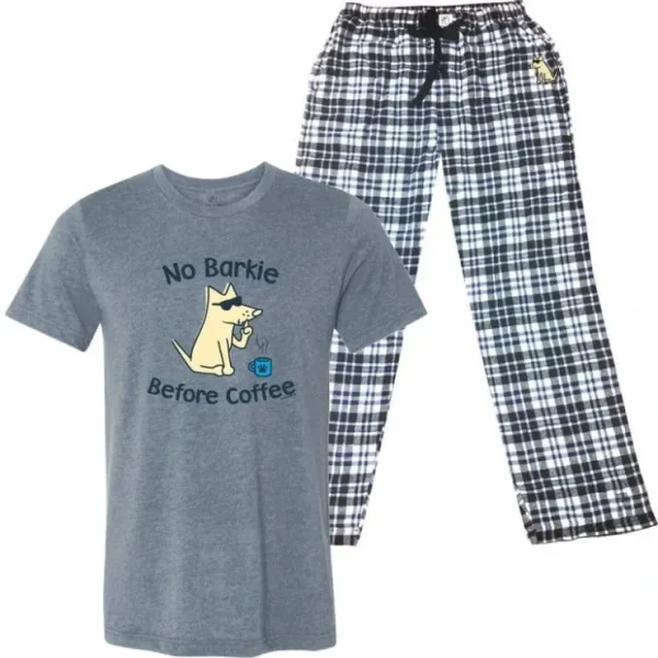 Best No Barkie Before Coffee - Pajama Set - Pet Home | The Perfect Pet Supplies Shopping Experience Shop All