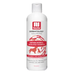 Sale Nootie Dermatology Solutions Antimicrobial Medicated Shampoo For Dogs (8-oz) - Pet Home | The Perfect Pet Supplies Shopping Experience Dogs