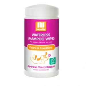 Cheap Nootie Japanese Cherry Blossom Waterless Shampoo Wipes For Dogs &Cats - Pet Home | The Perfect Pet Supplies Shopping Experience Cats