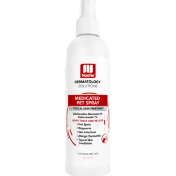 Flash Sale Nootie Medicated Antimicrobial Spray 8oz - Pet Home | The Perfect Pet Supplies Shopping Experience Cats