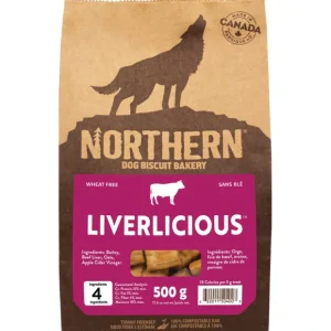 Store Northern Biscuit, Wheat Free, Liverlicious - 500 g - Dog Biscuit - Pet Home | The Perfect Pet Supplies Shopping Experience Shop All