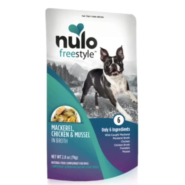 Best Sale Nulo - Freestyle Mackerel, Chicken Mussel in Broth Wet Dog Food - Pet Home | The Perfect Pet Supplies Shopping Experience Dogs