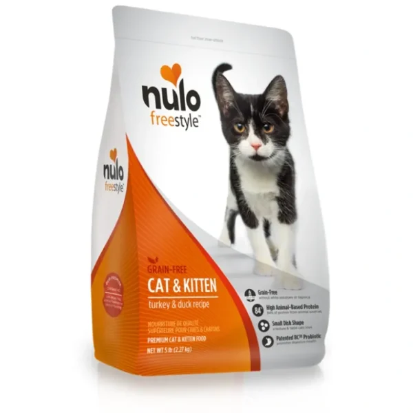 New Nulo FreeStyle High-Meat Turkey & Duck Recipe Dry Cat & Kitten Food - Pet Home | The Perfect Pet Supplies Shopping Experience Cats