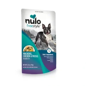 Sale Nulo FreeStyle Mackerel, Chicken & Mussel in Broth Recipe for Dogs (2.8-oz) - Pet Home | The Perfect Pet Supplies Shopping Experience Dogs